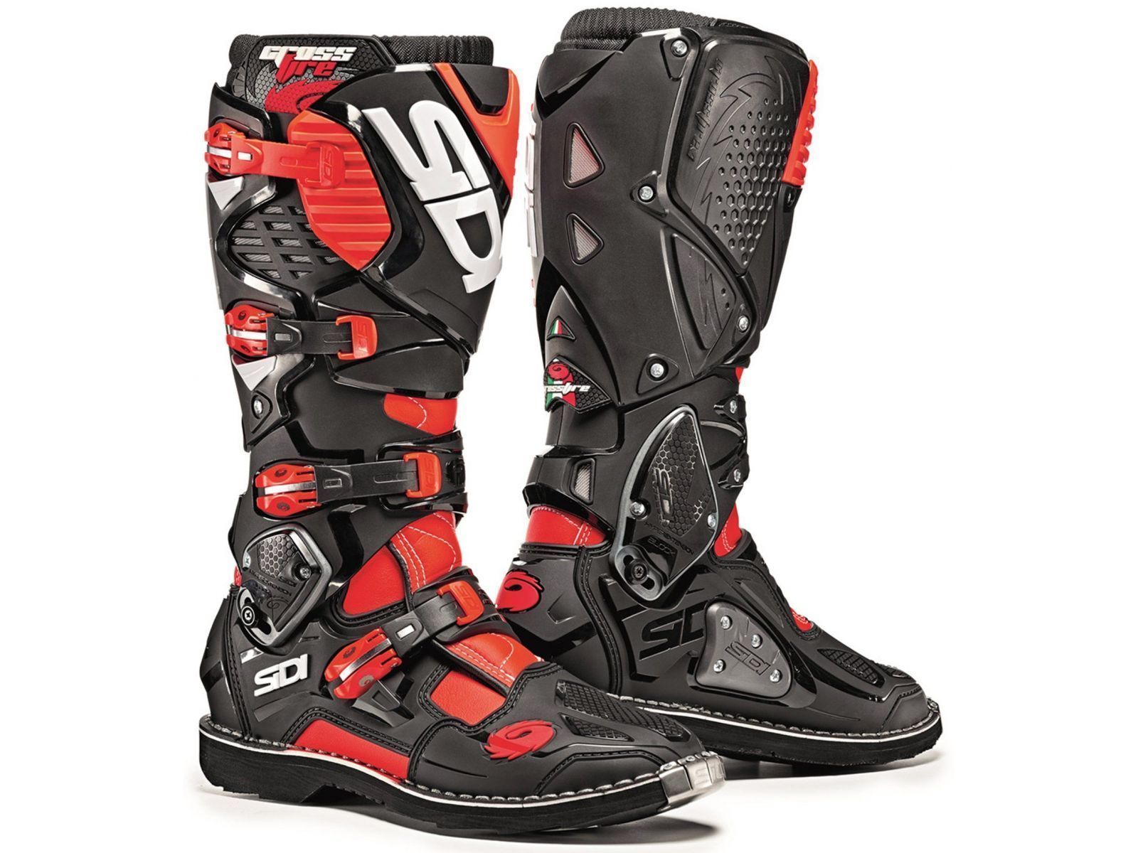 Мотоботы Sidi Crossfire 3 Red Fluo/Black